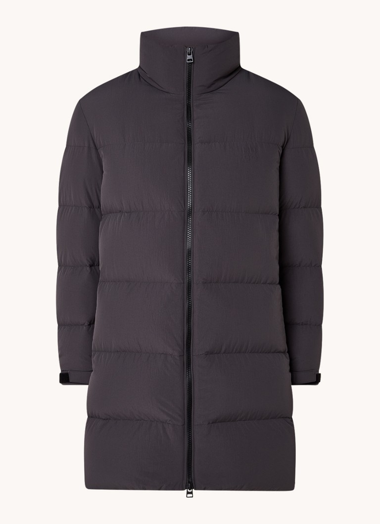 Jaqueta puffer longa HUGO BOSS Magnus com enchimento de plumas