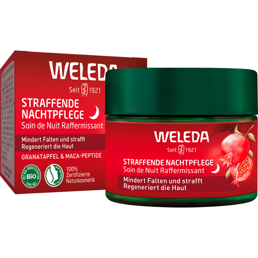 WELEDA straffende Nachtpflege Granatapfel & Maca  40 ml  Nachtcreme