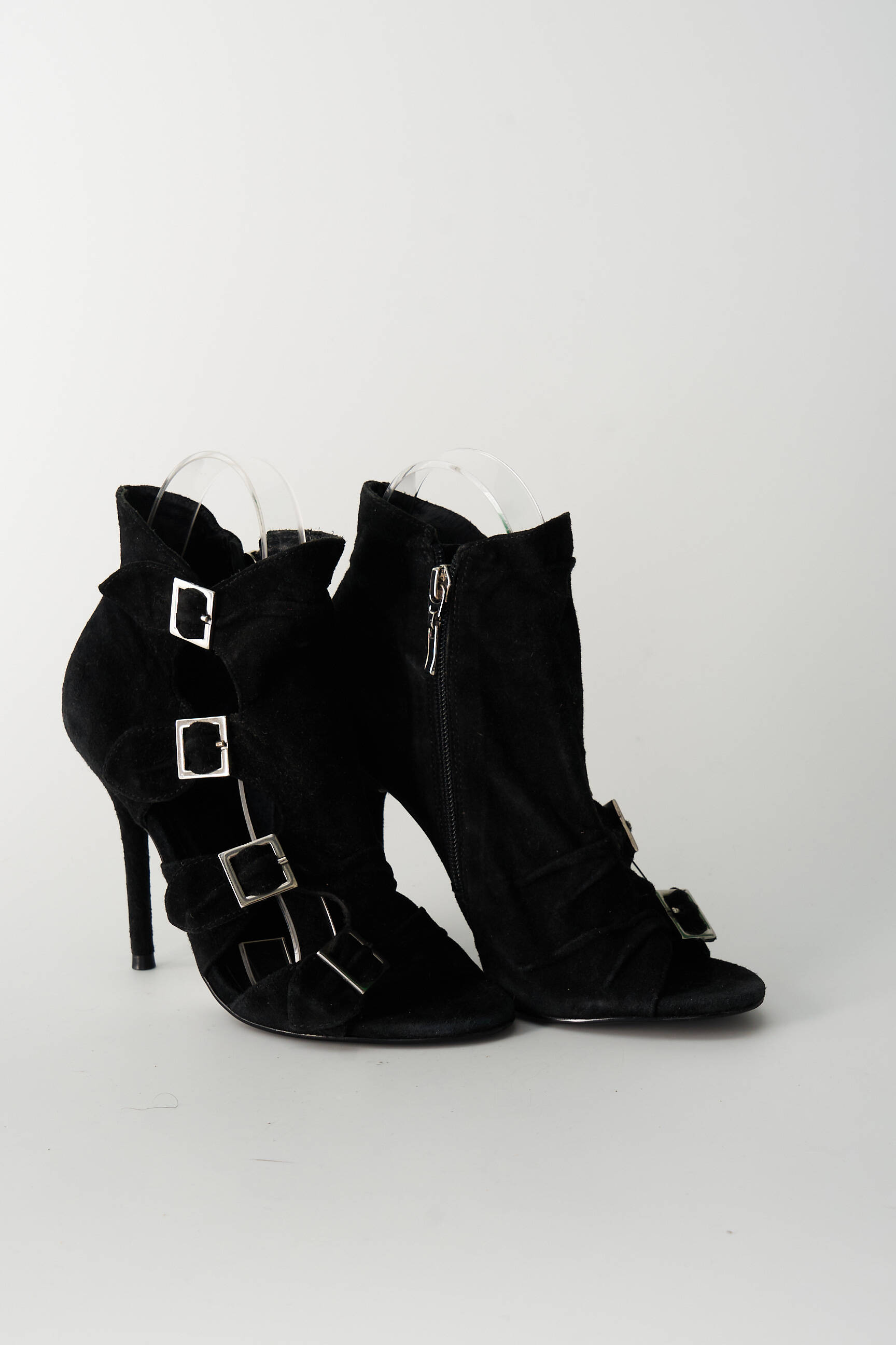 Andre Sandales Nu Pieds Femme couleur noir