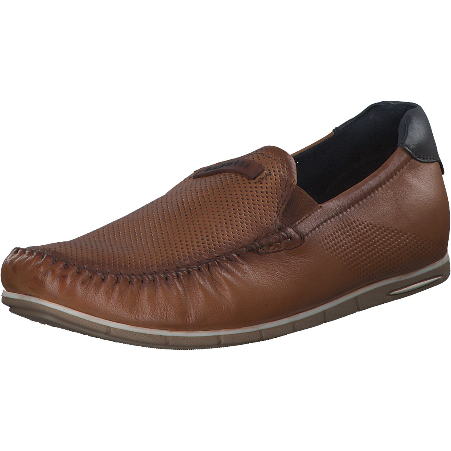 Bugatti Chesley A2X6A, Sportliche Slipper, Herren, Cognac