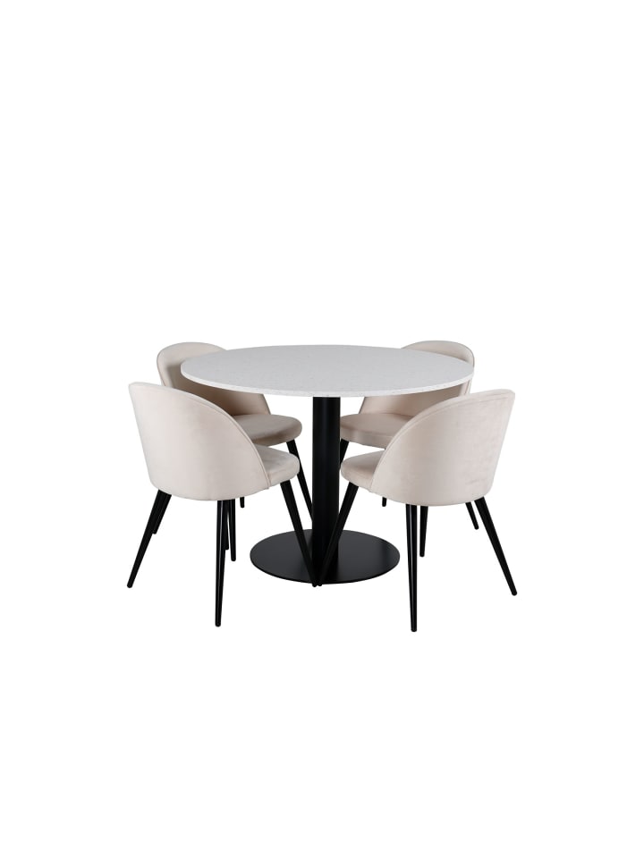ebuy24 Essgruppe Razzia 11 (5-teilig) Beige 106 x 106 cm günstig kaufen onesize