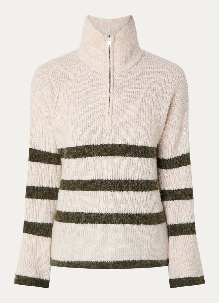 Maglione a maglia grossa a righe Selected Femme Maline