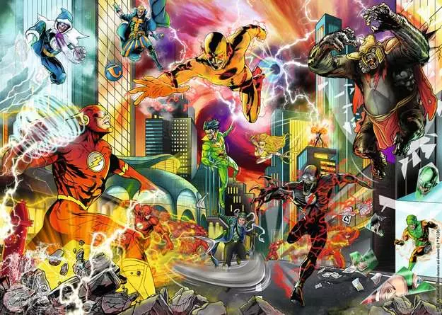 Puzzle 1000 Teile - The Flash