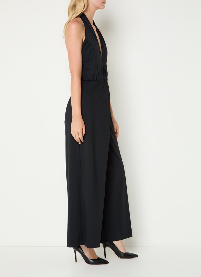 Max & Co Agamia wide fit jumpsuit with V-neck