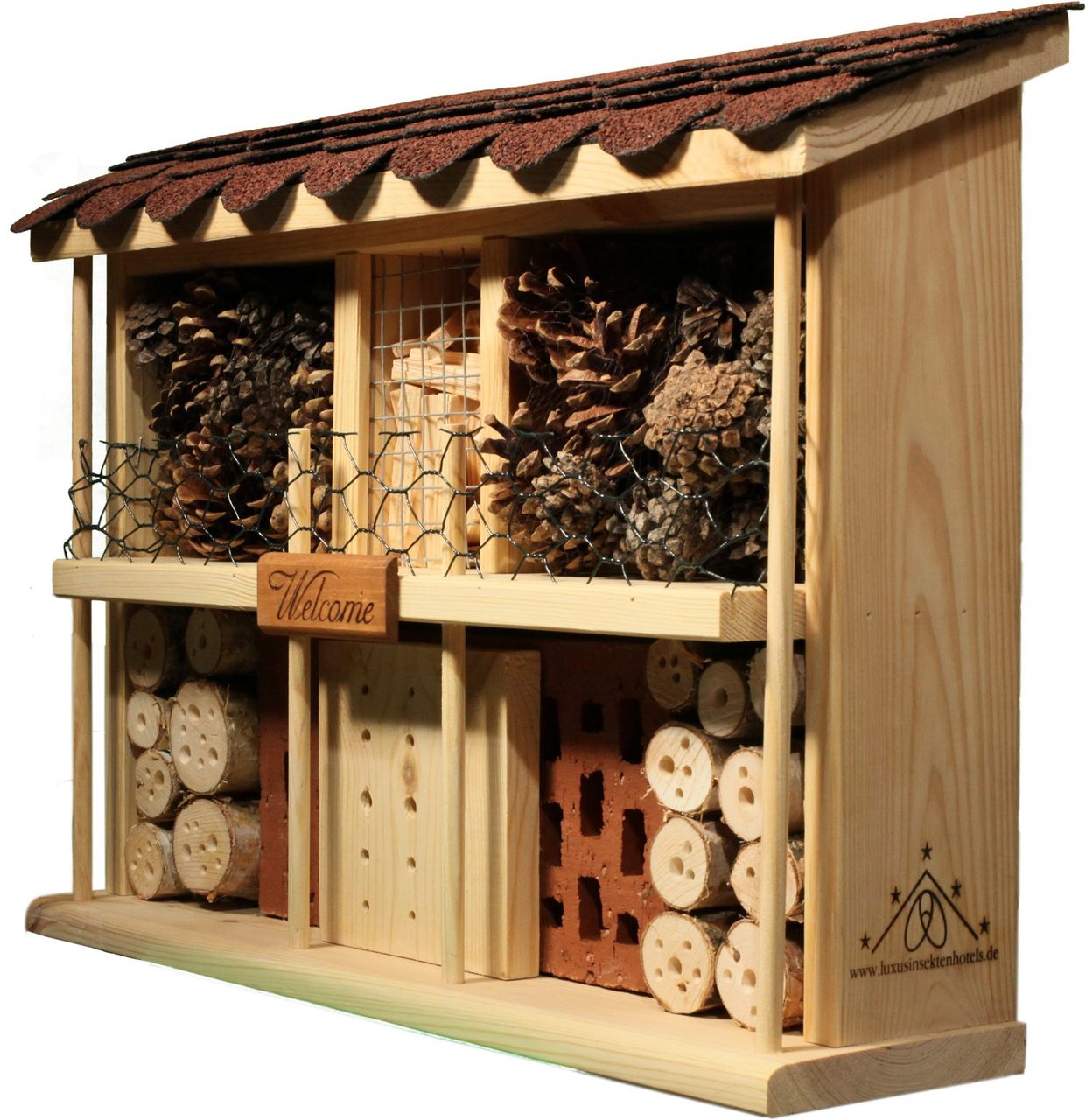 Luxus-Insektenhotels Luxus-Insektenhotel Bausatz 