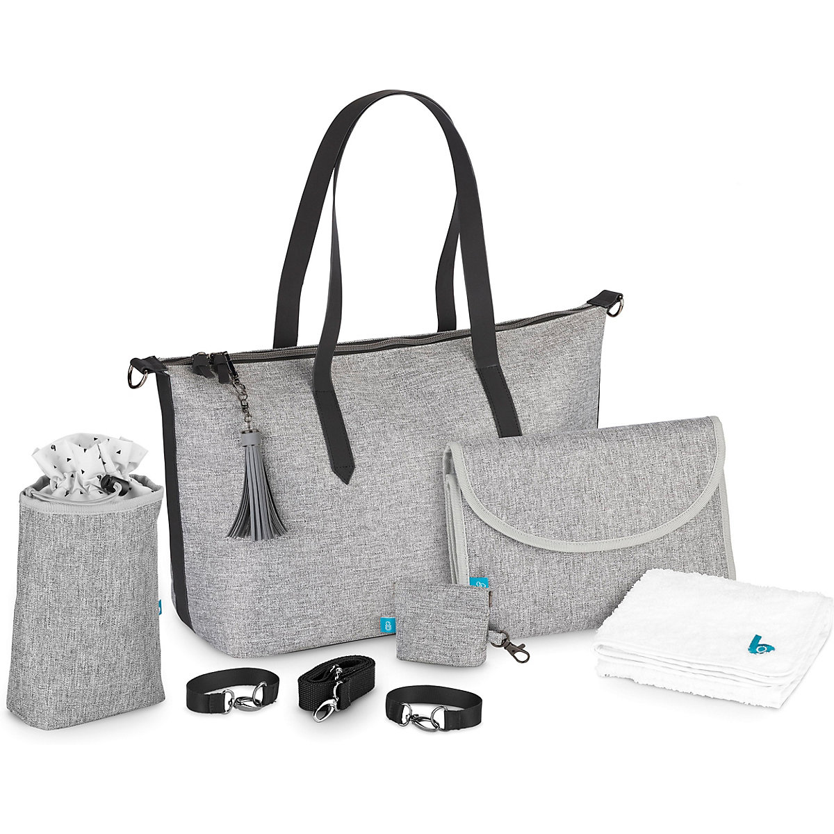 Wickeltasche Champs-Elysées Smokey