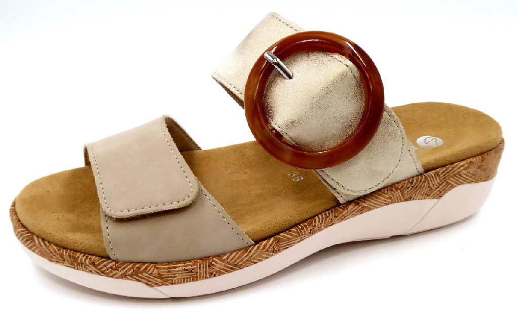 REMONTE Klassische Sandalen beige