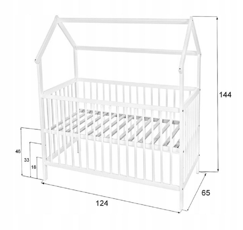 Babyhafen Kinderbett Babyhafen Hausbett Kinderbett 120x60 Matratze Minky Bettset Sterne (Komplett set, Hausbett, Matratze, Bettwäscheset und Deko-Set (sehe Bildern), Komplettbett