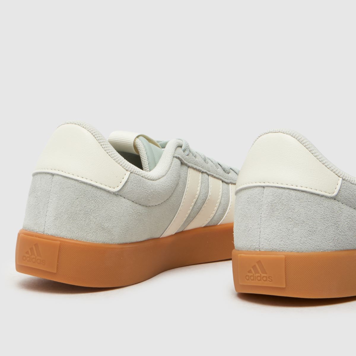 adidas vl court 3.0 športni copati v svetlo sivi barvi