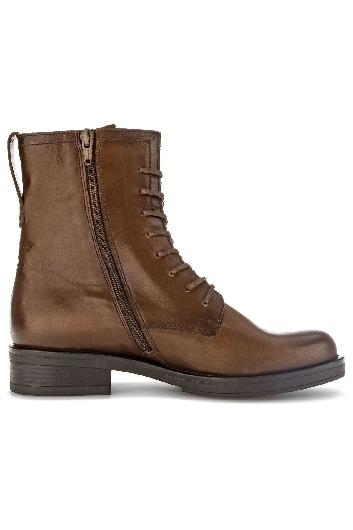 GABOR  Stiefelette - Braun - Blockabsatz