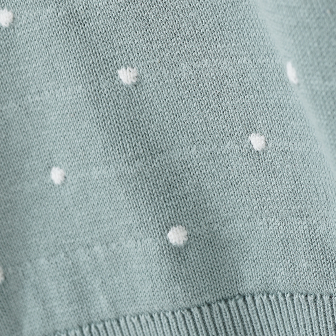 Newborn Strickpullover mit Punkte-Allover