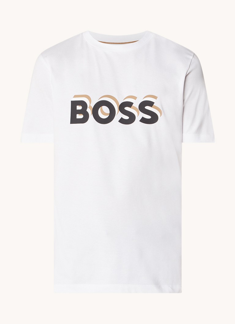Tricou HUGO BOSS cu logo imprimat