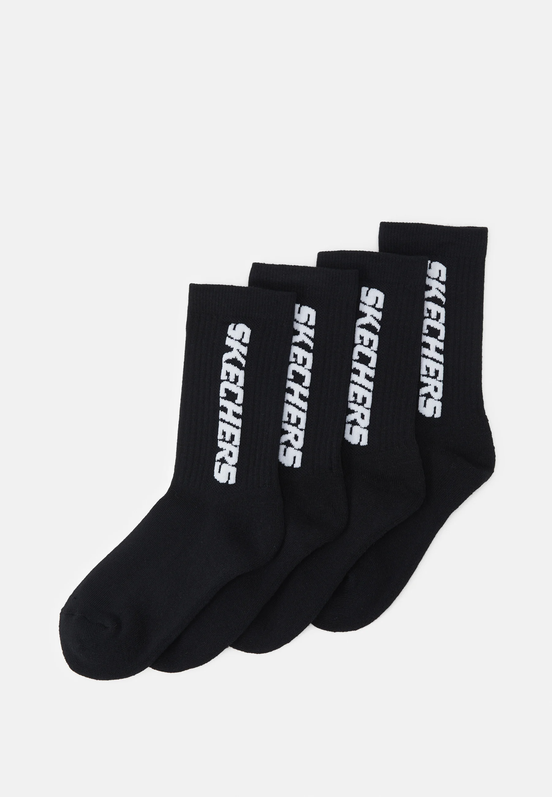 Calcetines de tenis acolchados Skechers para niño, paquete de 4, unisex - Calcetines