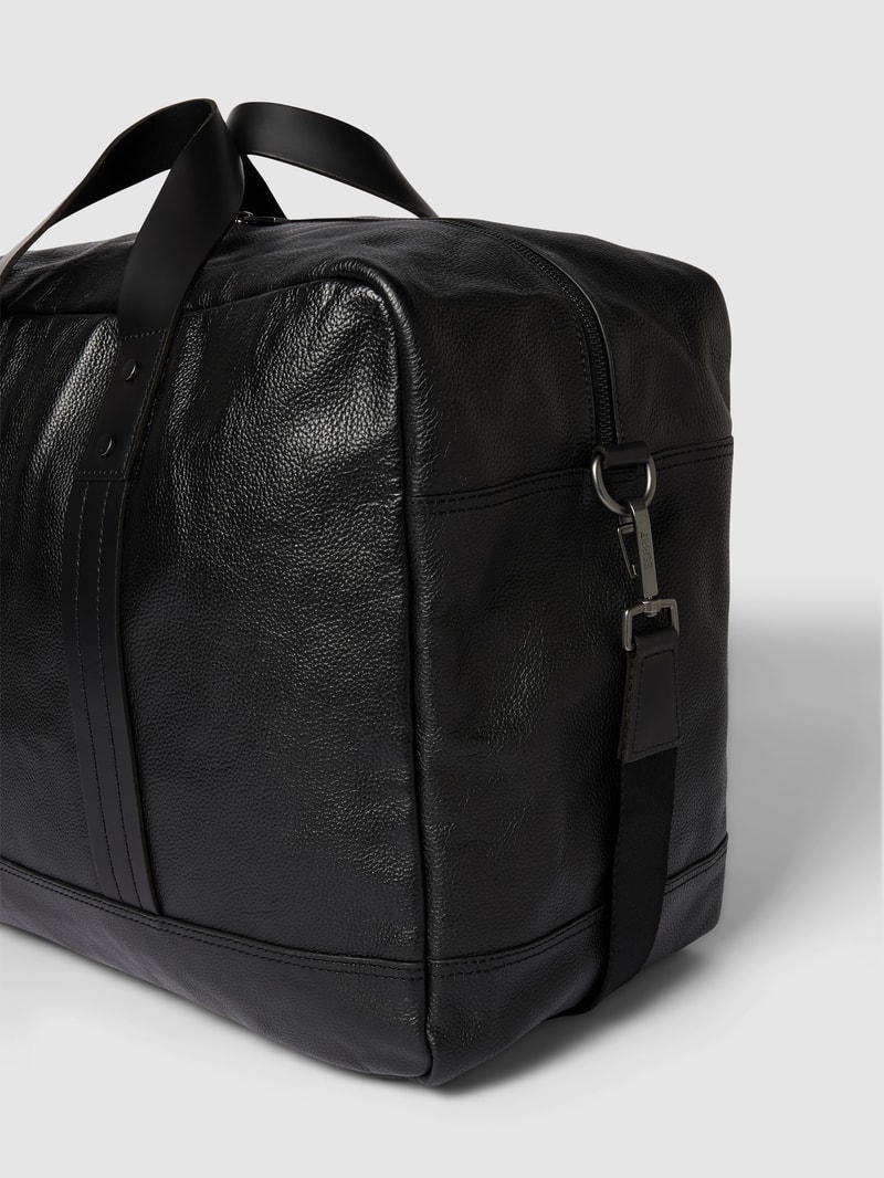 Weekender mit kurzen Henkeln in schwarz