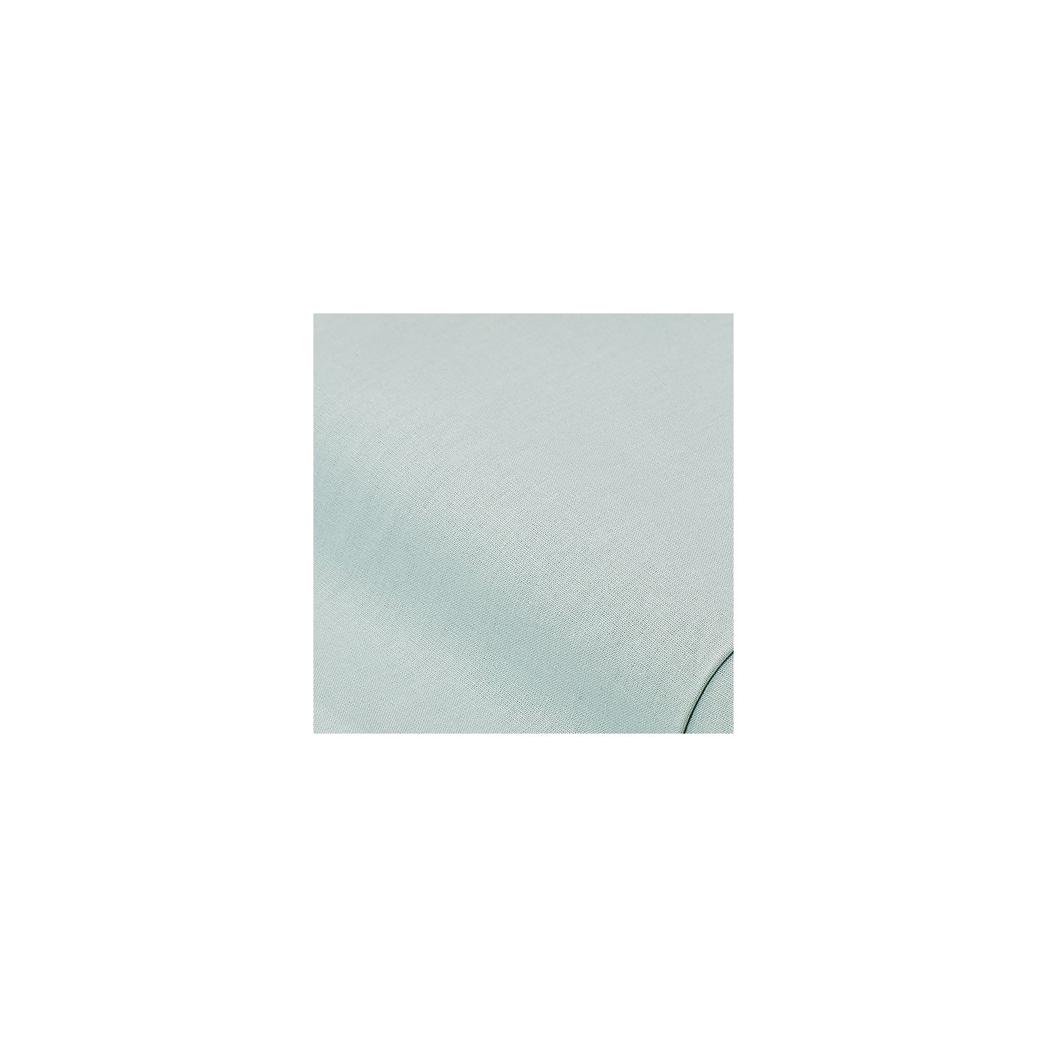 Bio-Baumwollstoff uni, aqua