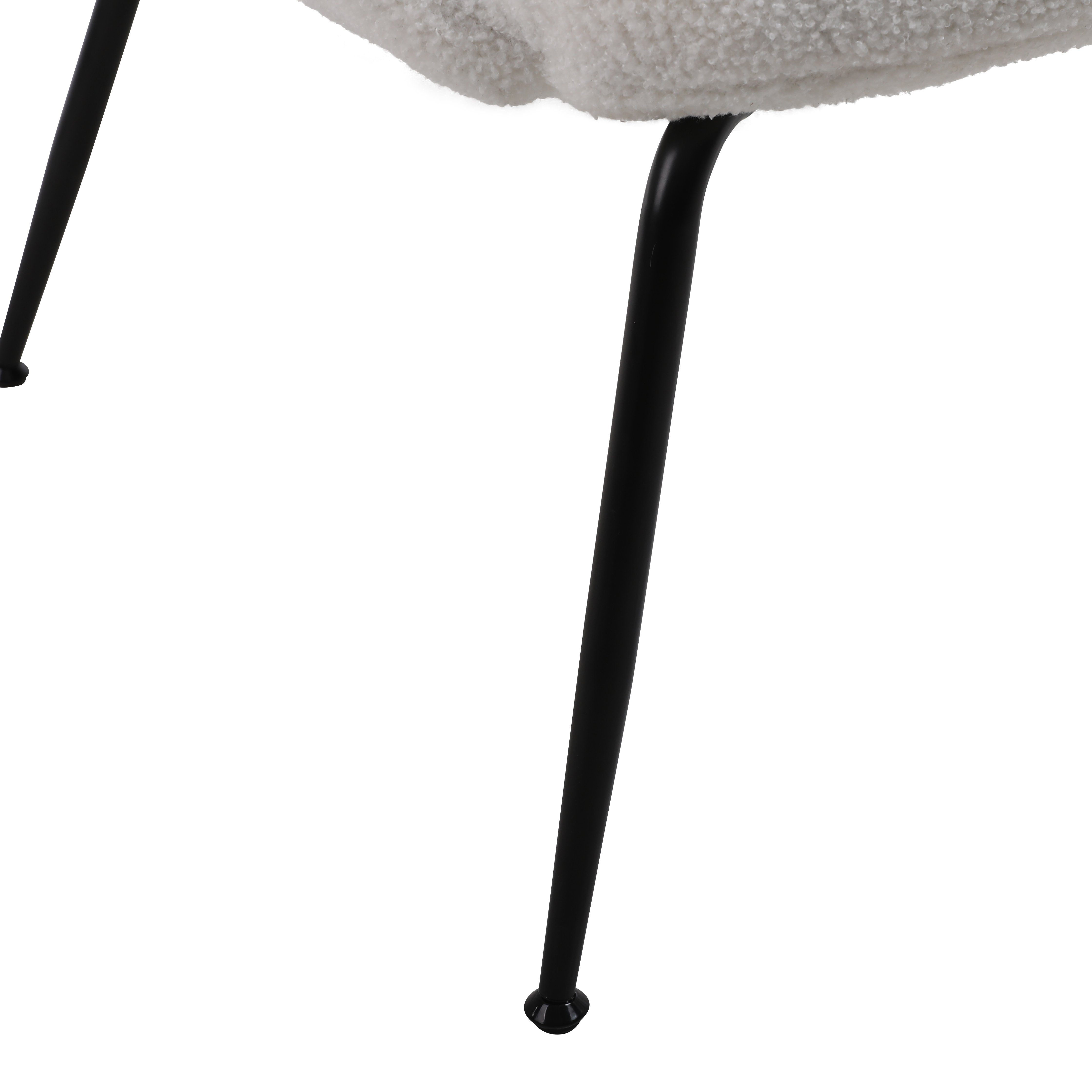 REDOM Relaxsessel Loungesessel Fernsehsessel Polsterstuhl (weich gepolsterte Stoff Charakteristik Armlehne moderner Freizeitstuhl, geeignet für Wohnzimmer und Schlafzimmer Schminkstühle), Teddy Samt Metallbein Ankleide stuhl