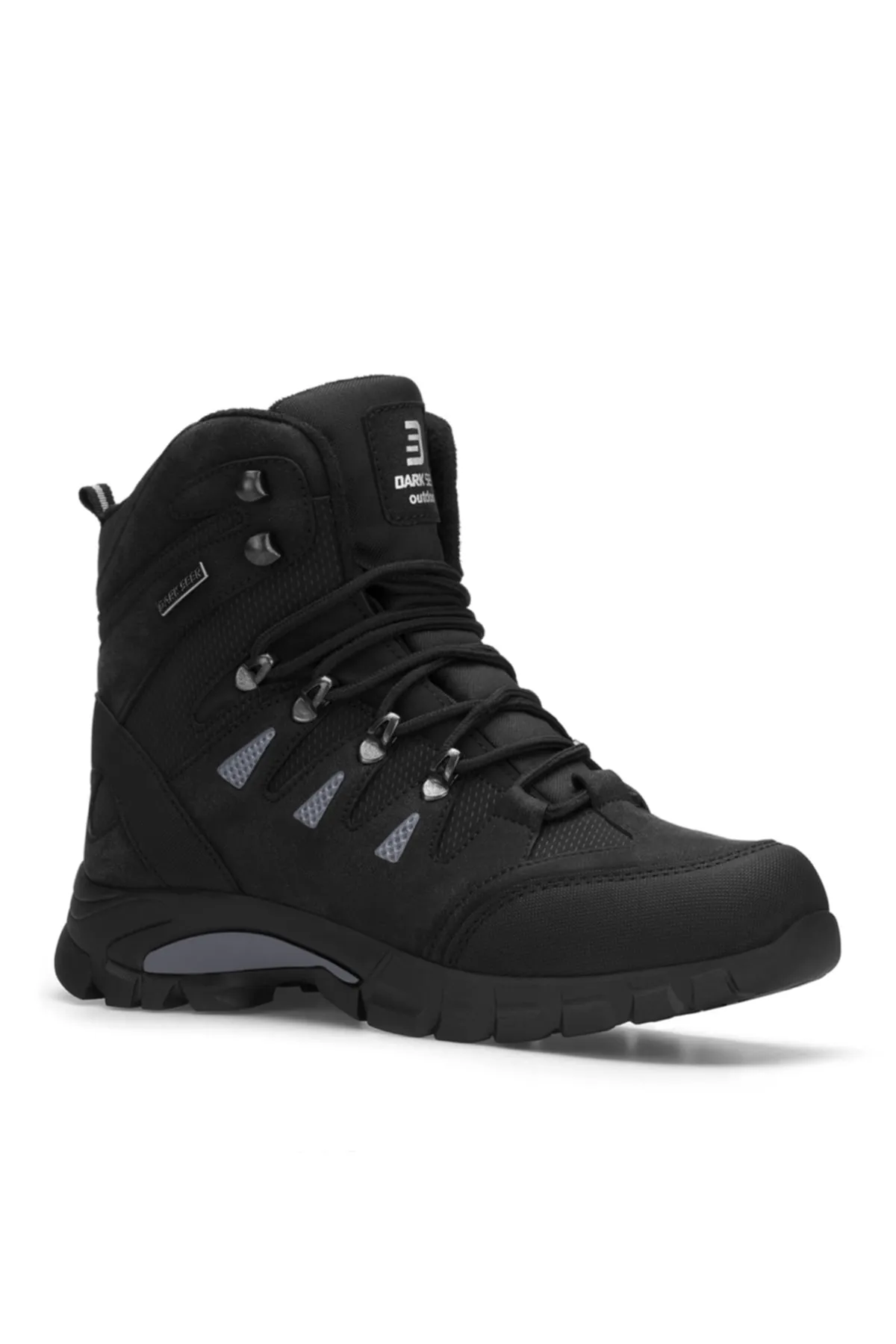 DARK SEER  Schwarze schwarze Unisex-Stiefel und Stiefeletten DS.1633