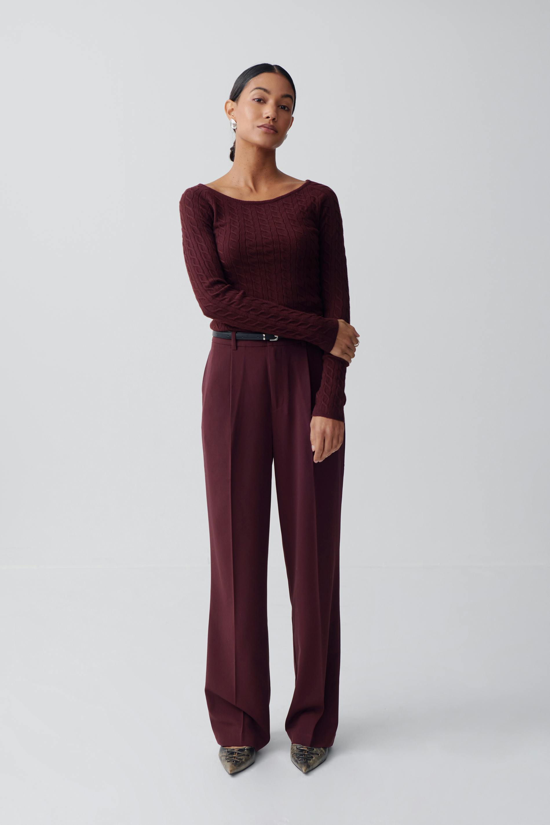 Knitted top