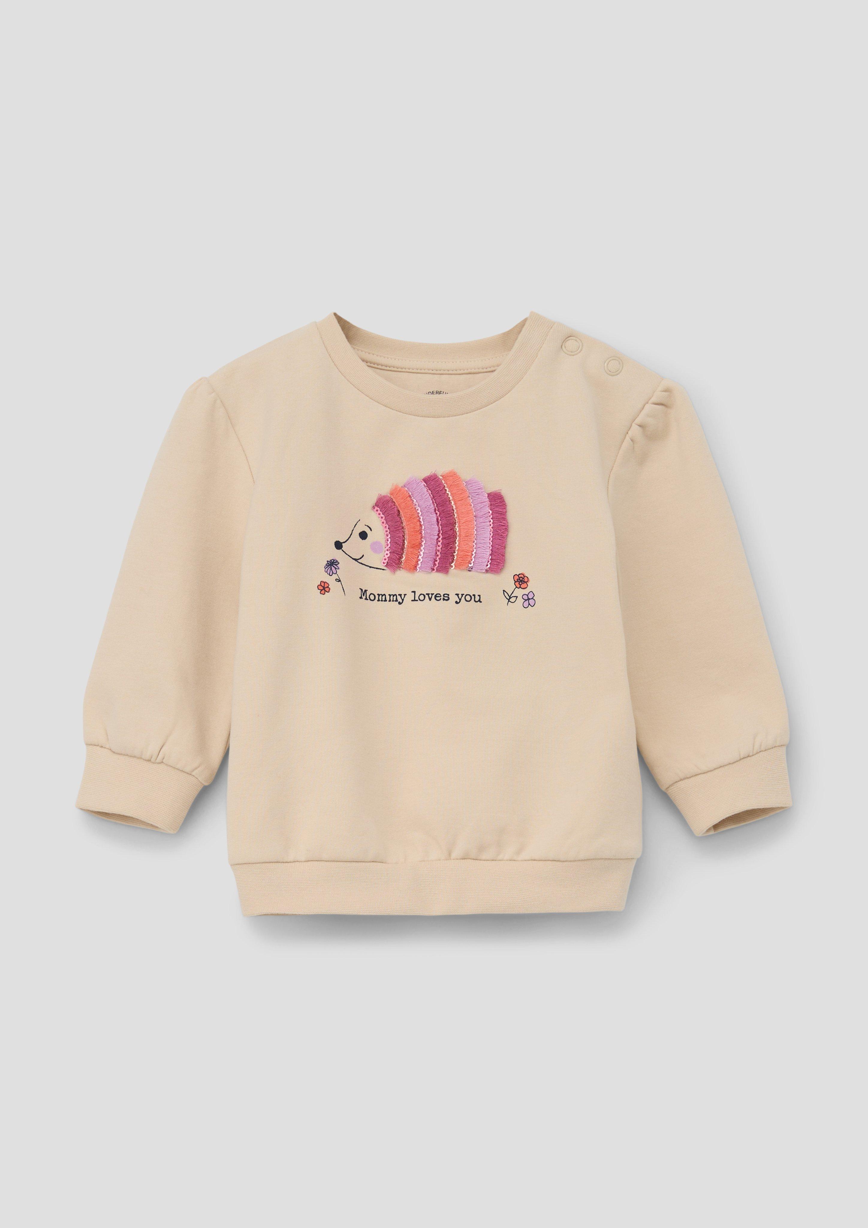 Sweater mit Frontprint  2134159-8120