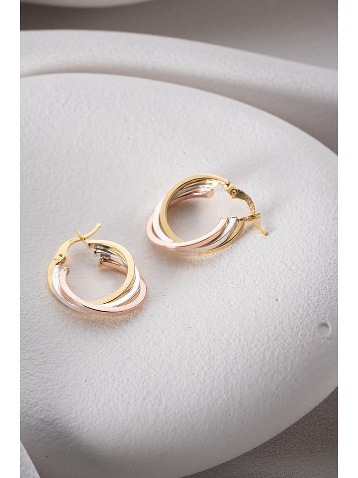 Heliophilia Vergold./ Rosévergold.Creolen günstig kaufen onesize