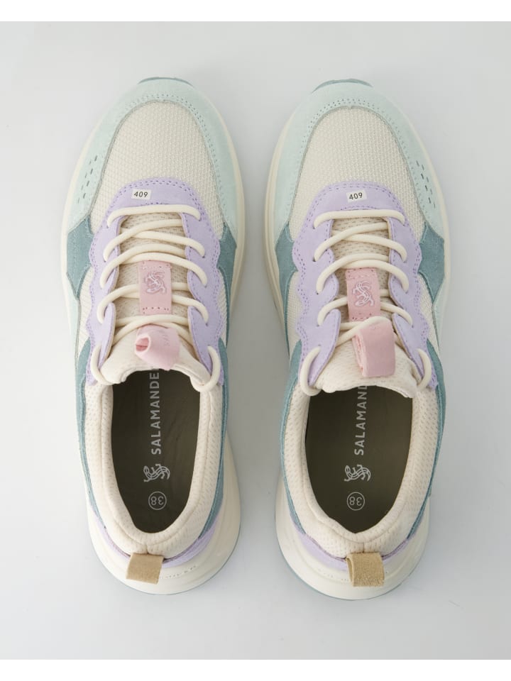 SALAMANDER Sportliche Schnürschuhe in Grün günstig kaufen