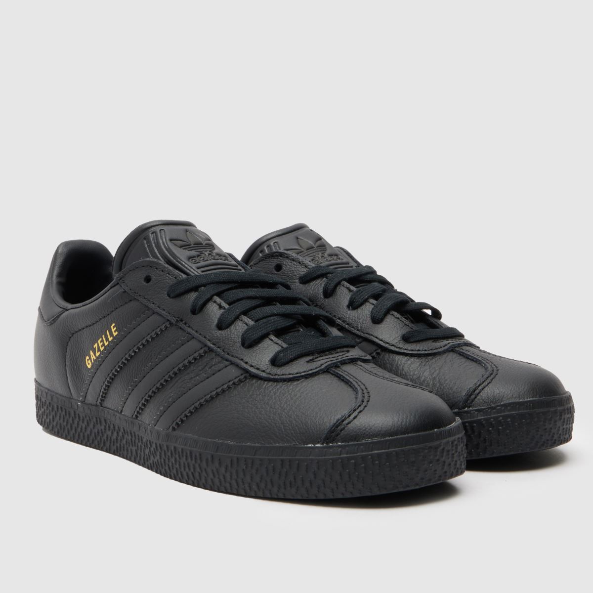 adidas fekete gazelle junior edzőcipők