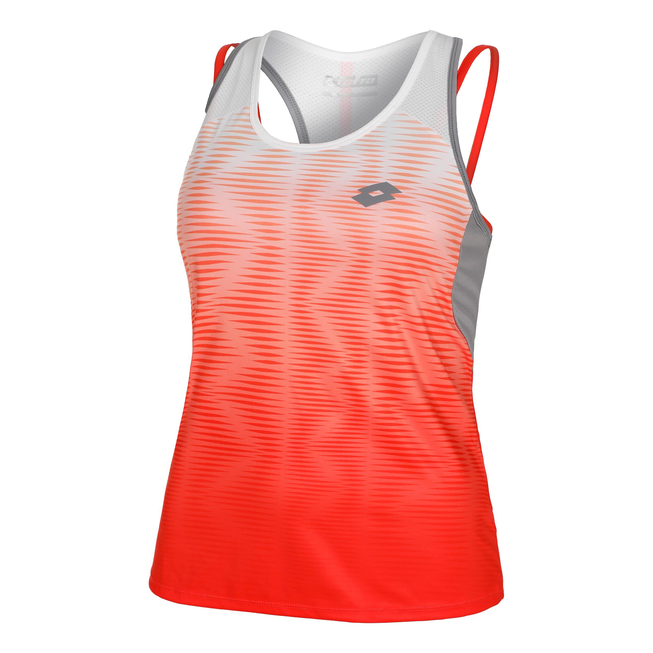 IV 2 Tank-Top Damen - Rot, Weiß