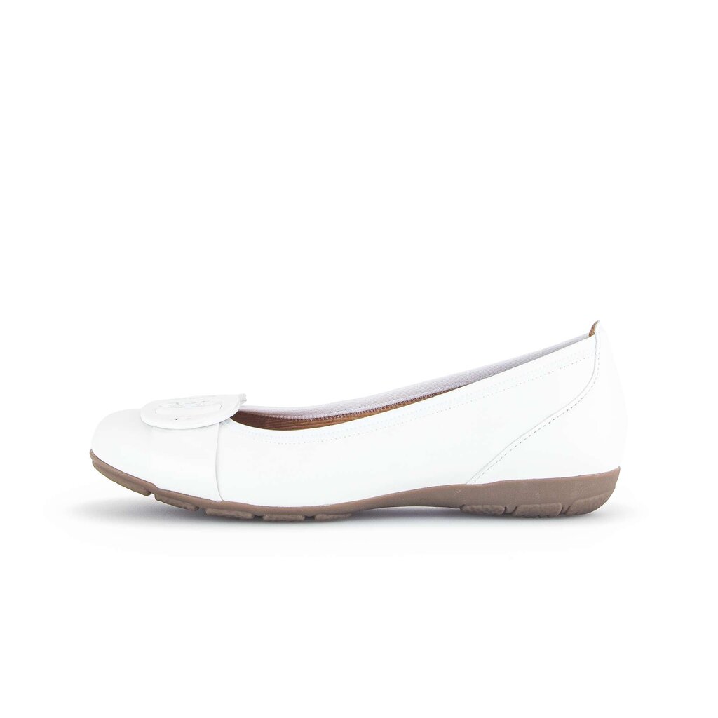Gabor fashion Sportliche Ballerina weiß