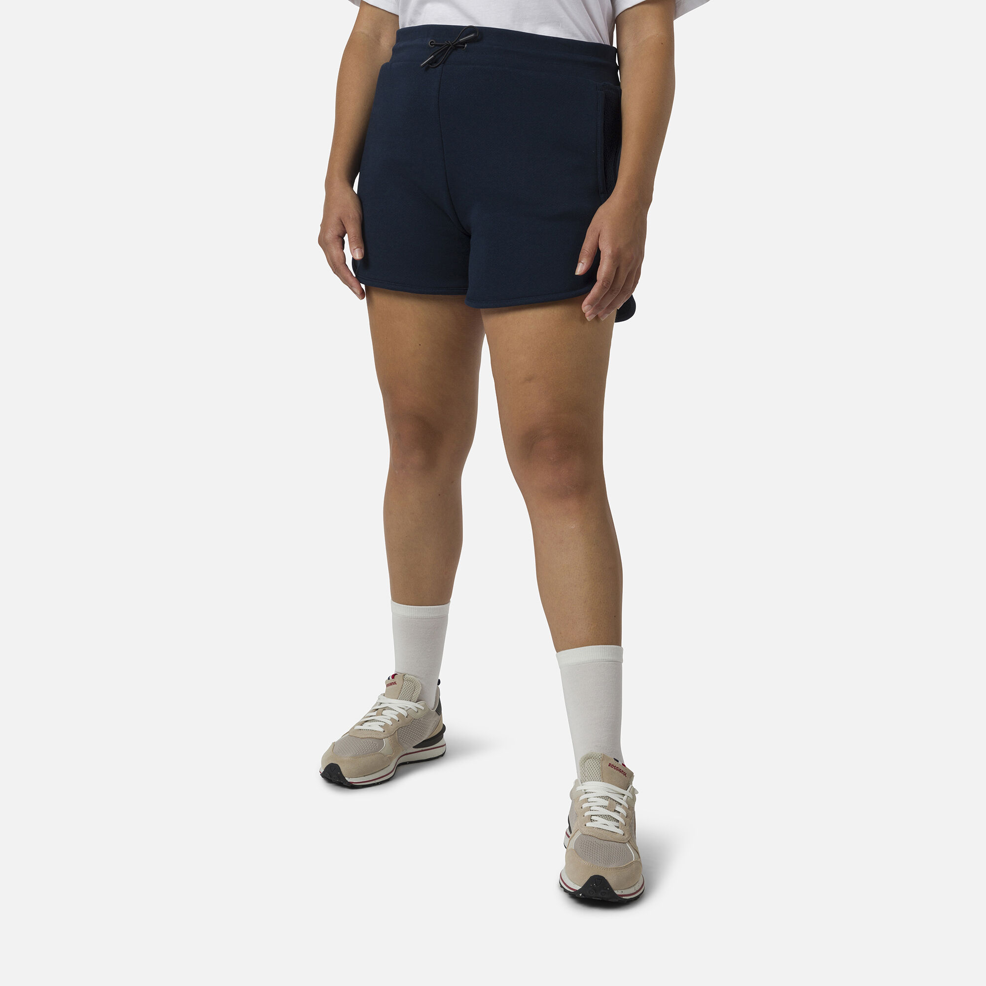 Short confortable en coton femme