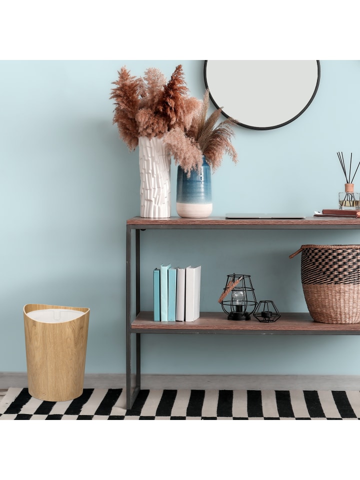 relaxdays Papierkorb in Hellbraun - 9 L günstig kaufen onesize