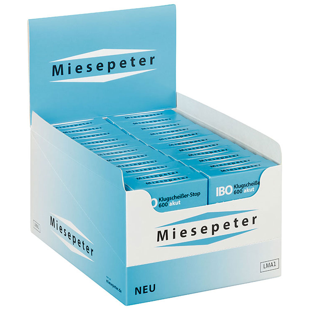 Miesepeter IBO Klugscheißer-Stop 600 akut 18er