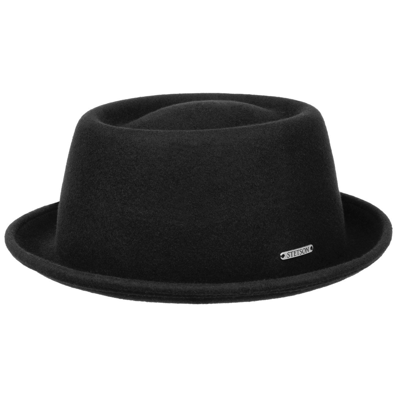 Stetson Fedora (1-St) Wollfilzhut mit Futter