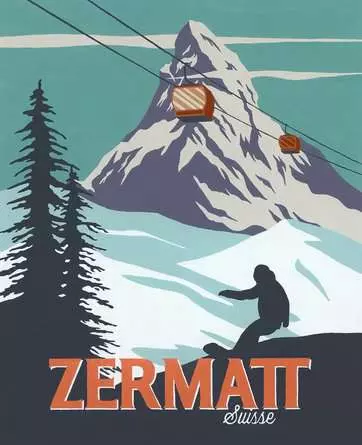 CreArt Zermatt - Malen nach Zahlen für Erwachsene