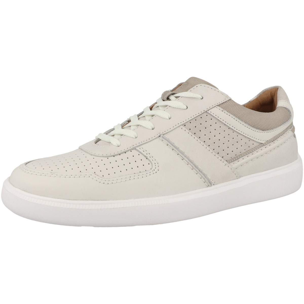 Clarks Cambro Race Sneaker Low weiss