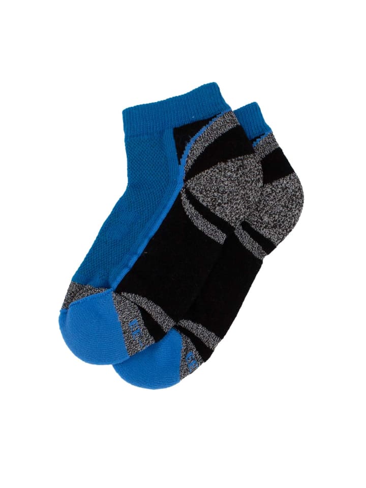 Jack Wolfskin Accessoires Inside Kurz Strümpfe in Blau günstig kaufen
