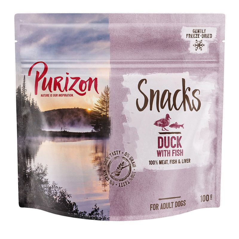 Sparpaket Purizon Hundesnack 3 x 100 g