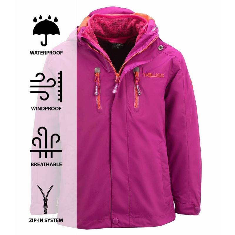 Trollkids Lofoten Doppeljacke Kinder