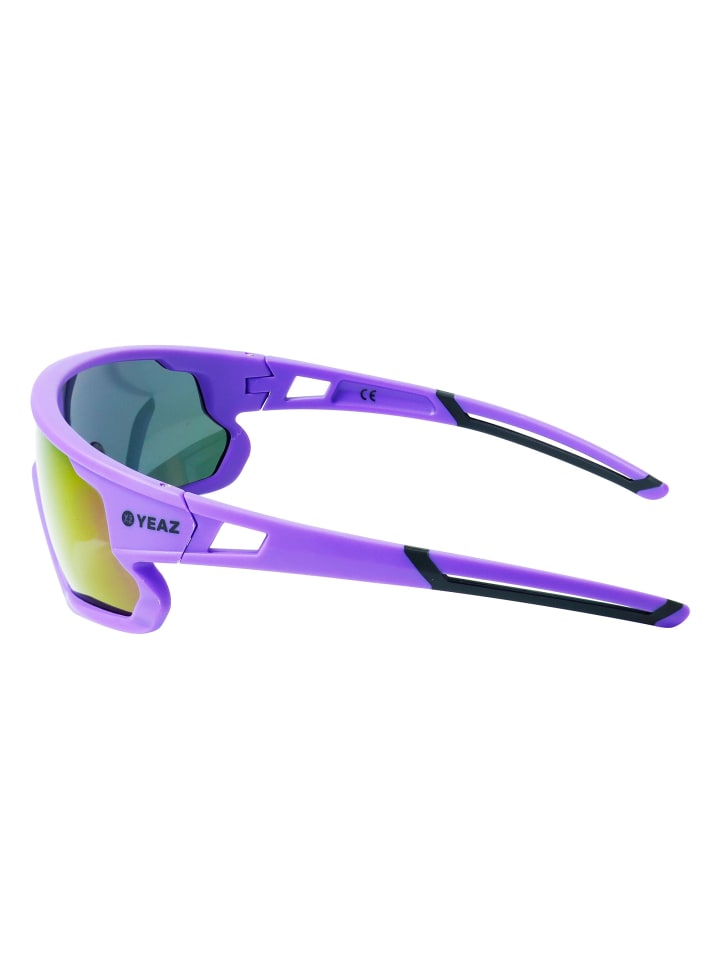 YEAZ SUNRISE Sport-Sonnenbrille Blue-Magenta/Purple in lila günstig kaufen onesize