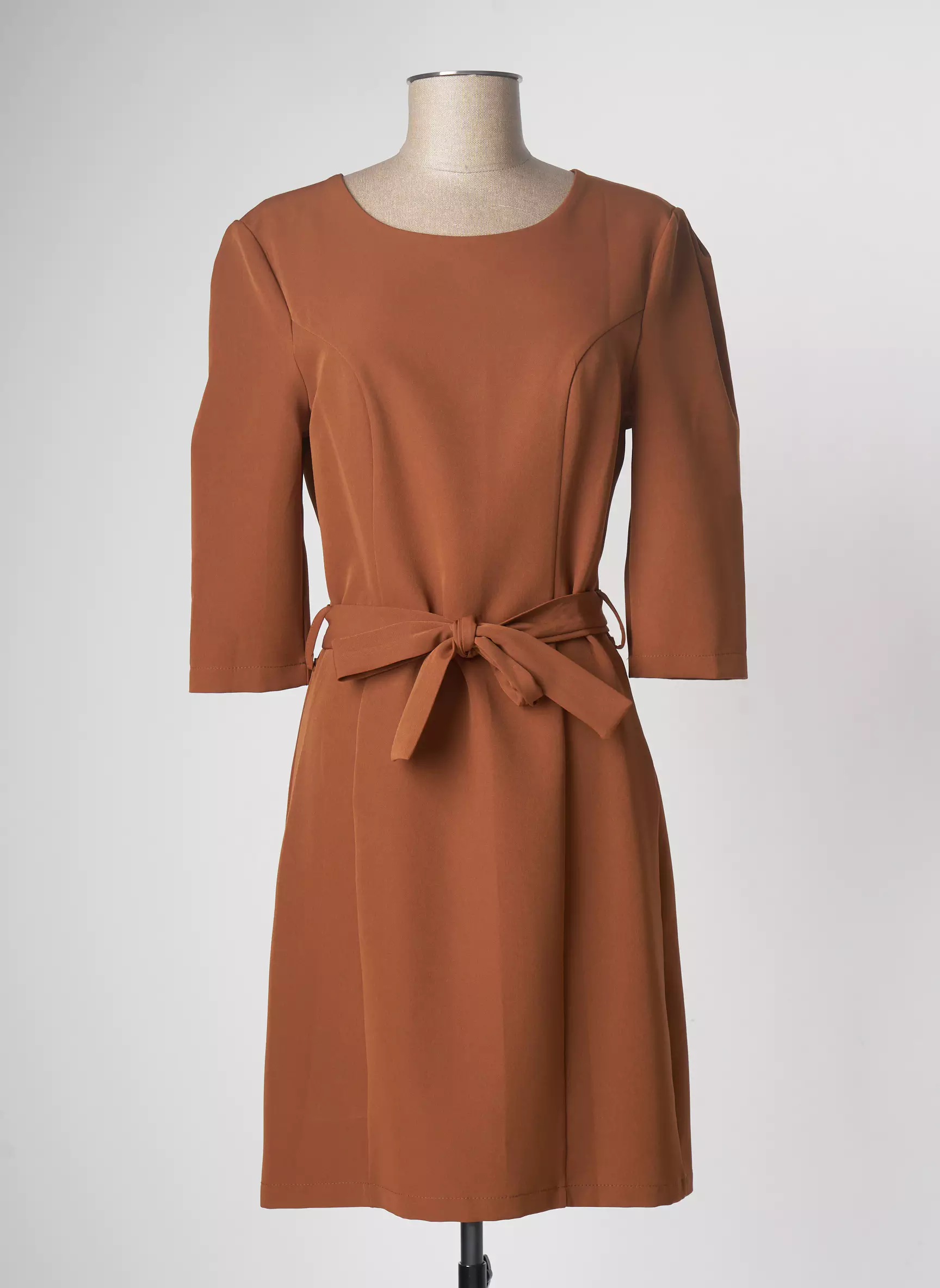 Jodi Mills Robes Mi Longues Femme couleur marron