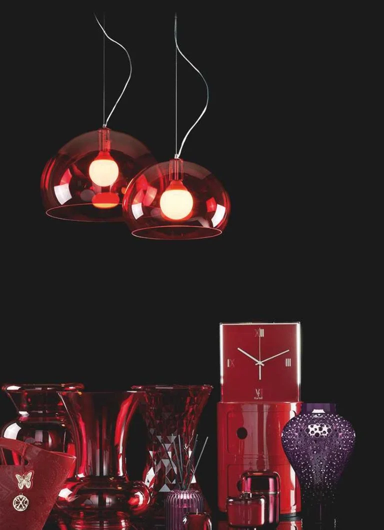 Kartell Componibili Στρογγυλό Μεσαίο Ντουλάπι (2 τεμάχια)
