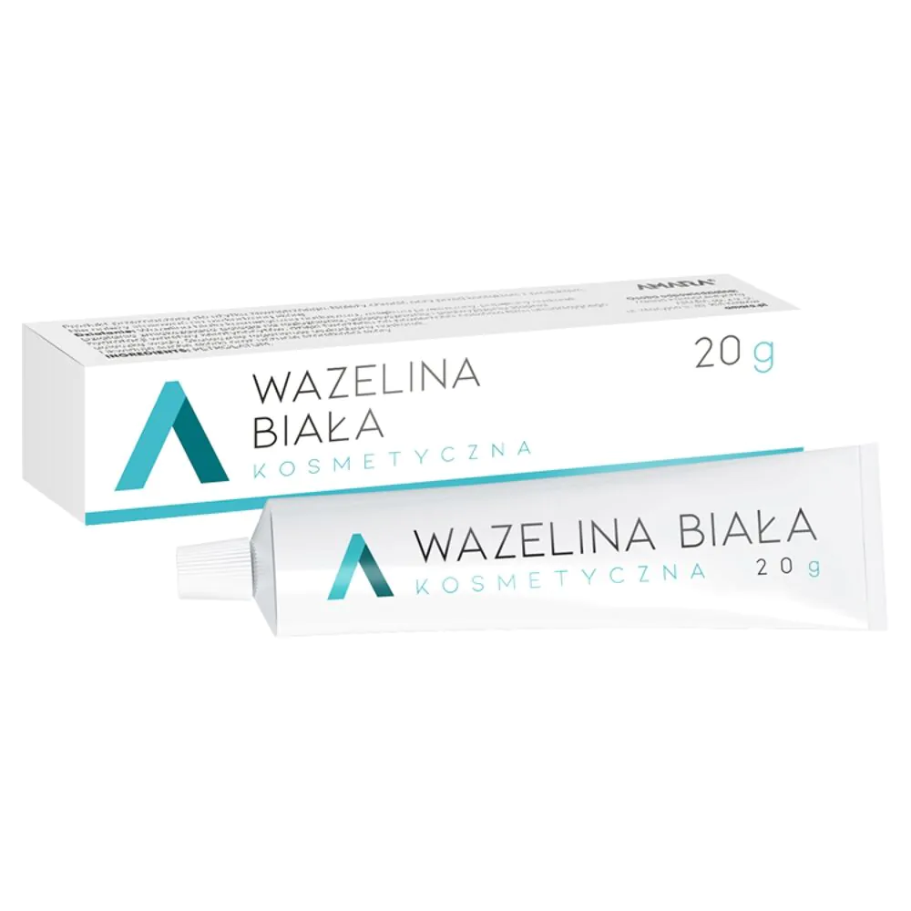 Baltas kosmetinis vazelino kremas