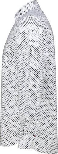 TOMMY HILFIGER Herren Hemd OXFORD DOT PRINT