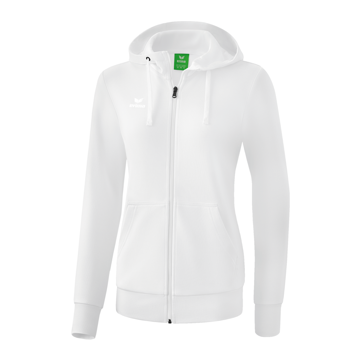 Erima Basic Kapuzenjacke Damen Weiss