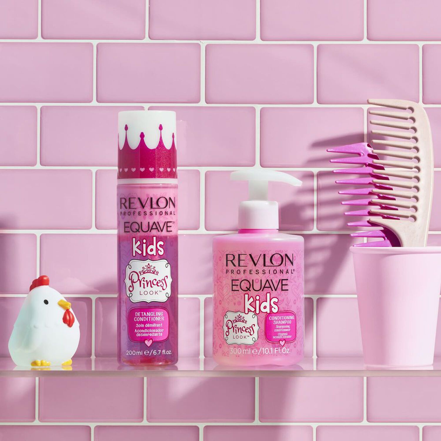 revlon professional Démêlant Instantané Sans Rinçage Equave™ KIDS PRINCESS LOOK™ pour Enfants - 200 ml