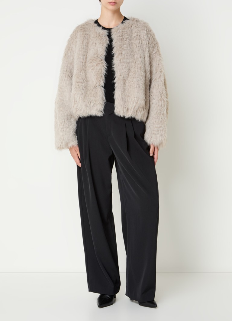 DRYKORN Kilchurn faux fur jacket