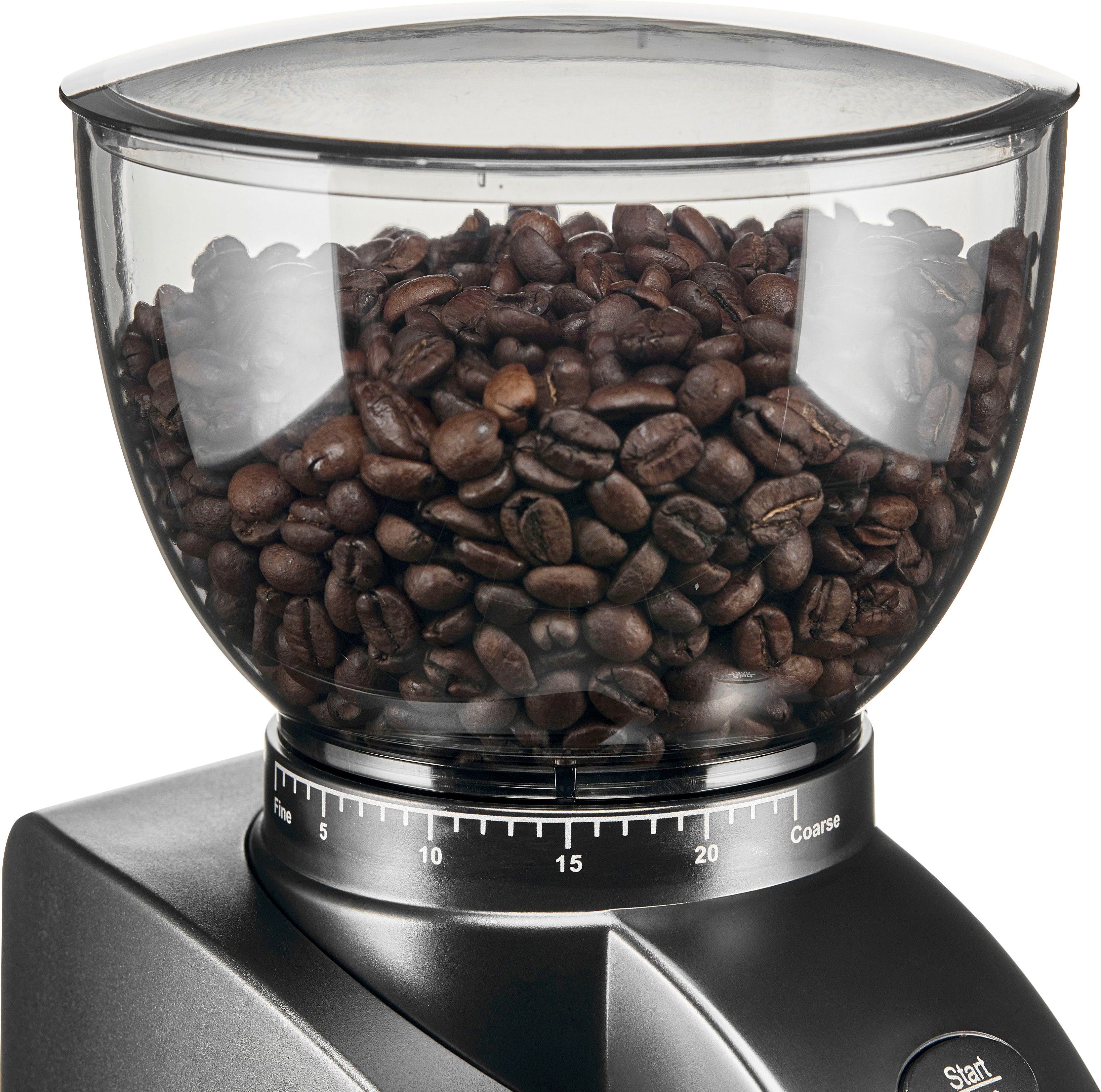 SOLIS OF SWITZERLAND Kaffeemühle Scala Zero Static, 135 W, Kegelmahlwerk, 300 g Bohnenbehälter