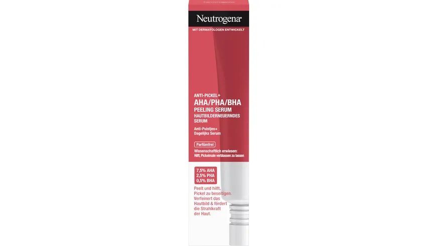 Neutrogena Anti-Pickel+ AHA/PHA/BHA Peeling Serum 30 ml
