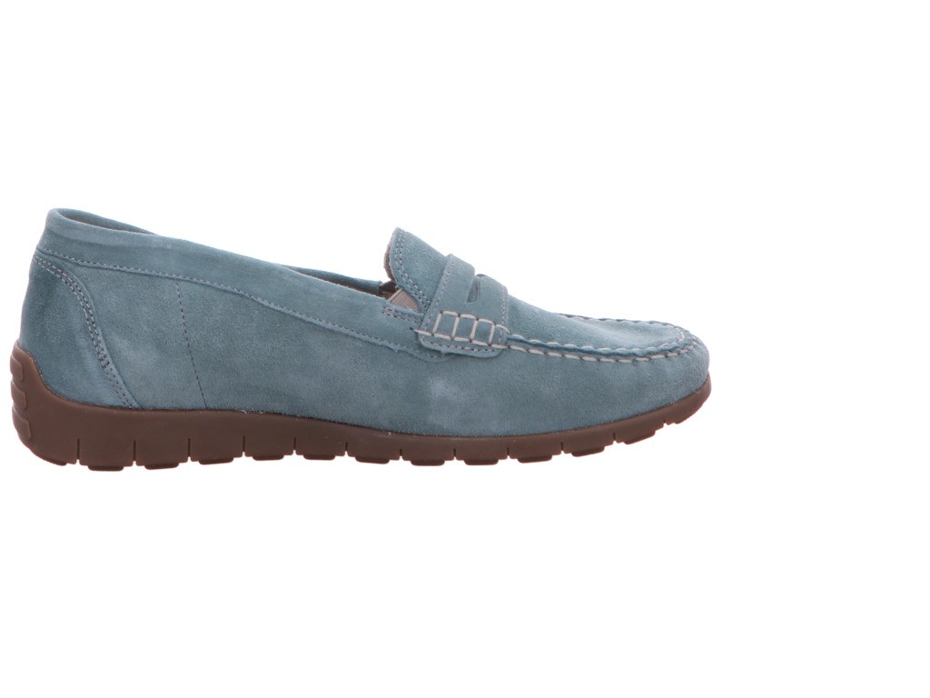 WALDLÄUFER Sportliche Slipper blau
