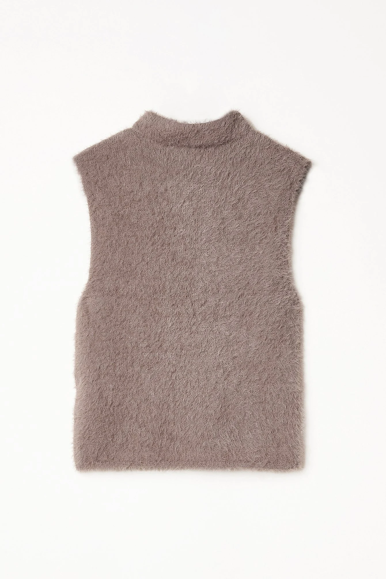Hochgeschlossenes Stricktop