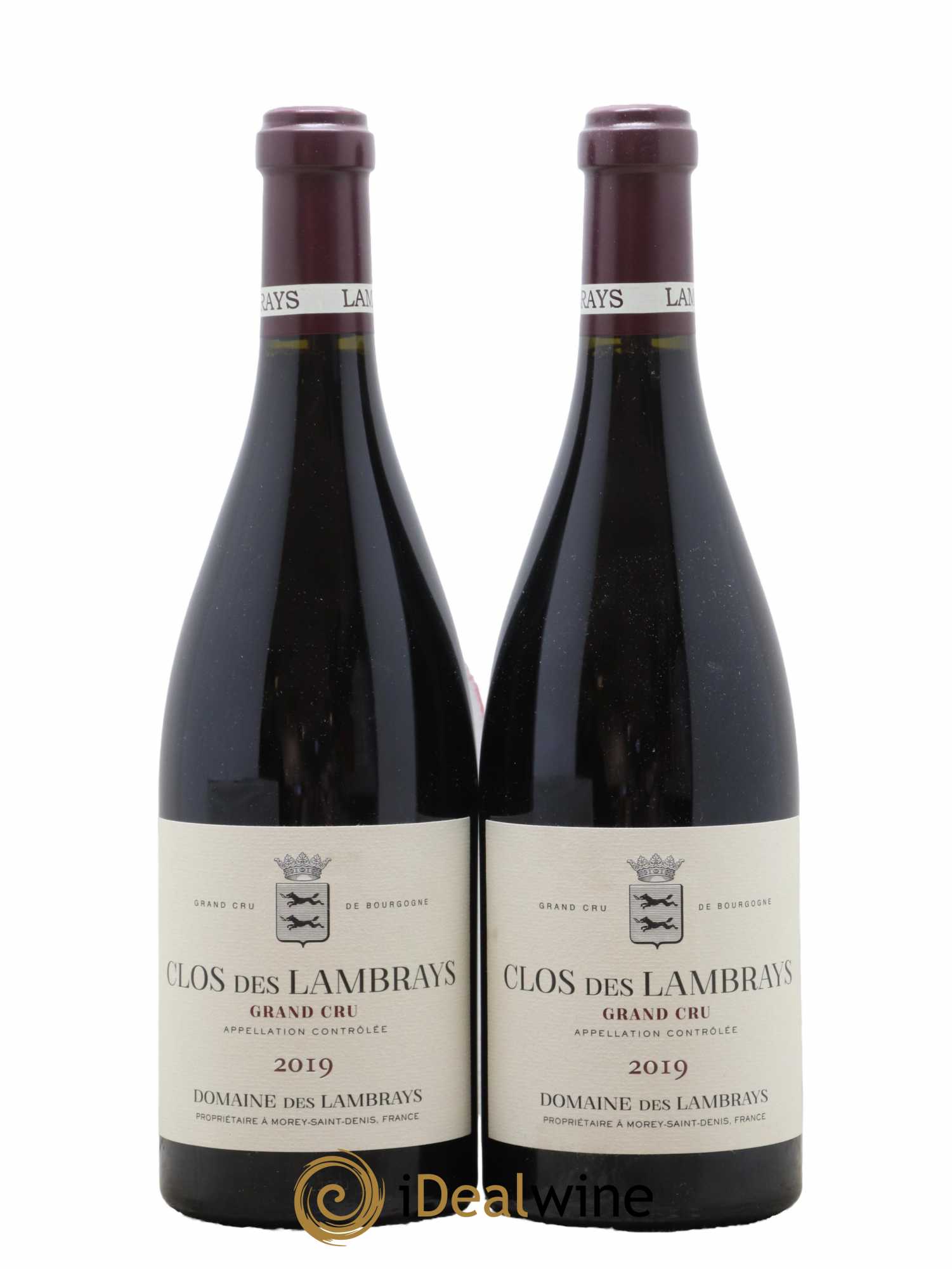 Clos des Lambrays Grand Cru Domaine des Lambrays  2019 - Lot de 2 Bouteilles